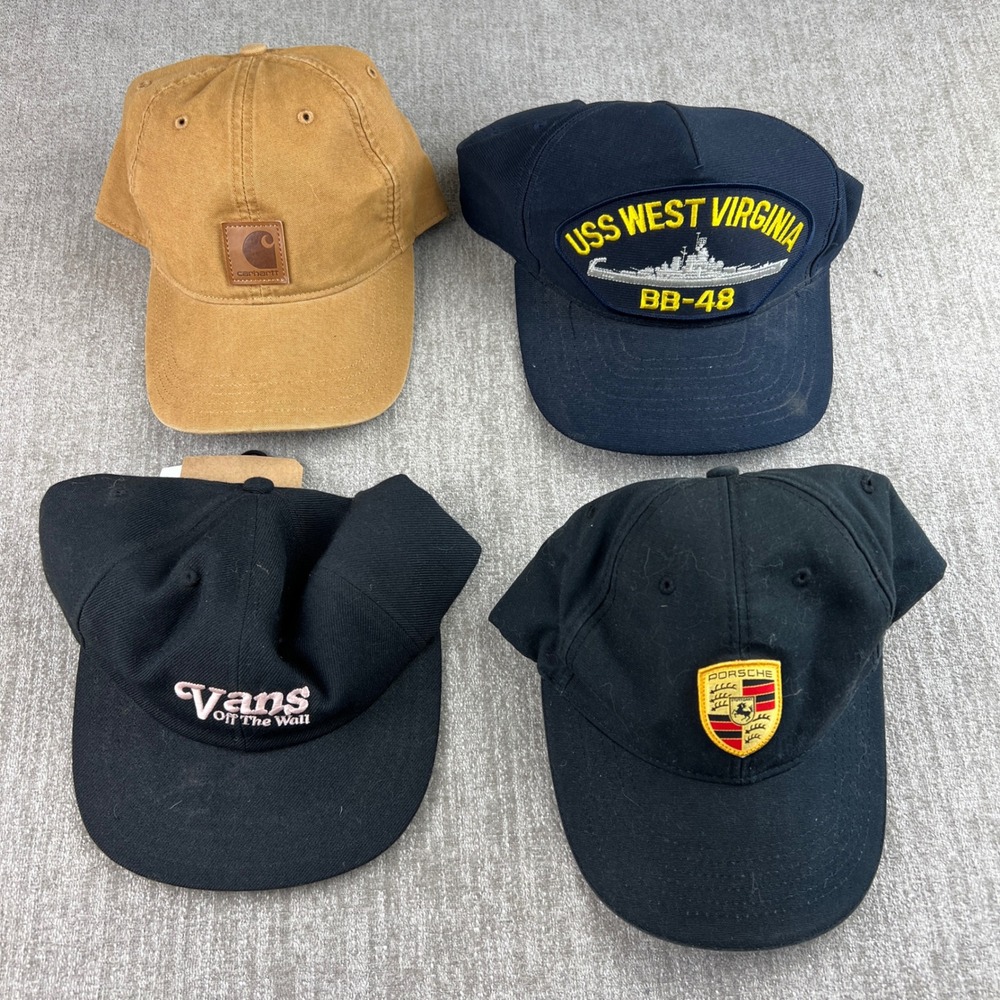 16 pc Mixed Brand Hat Lot Men OS Multi Vintage Carhartt Nike Bulls Vans Bundle - Picture 4 of 9